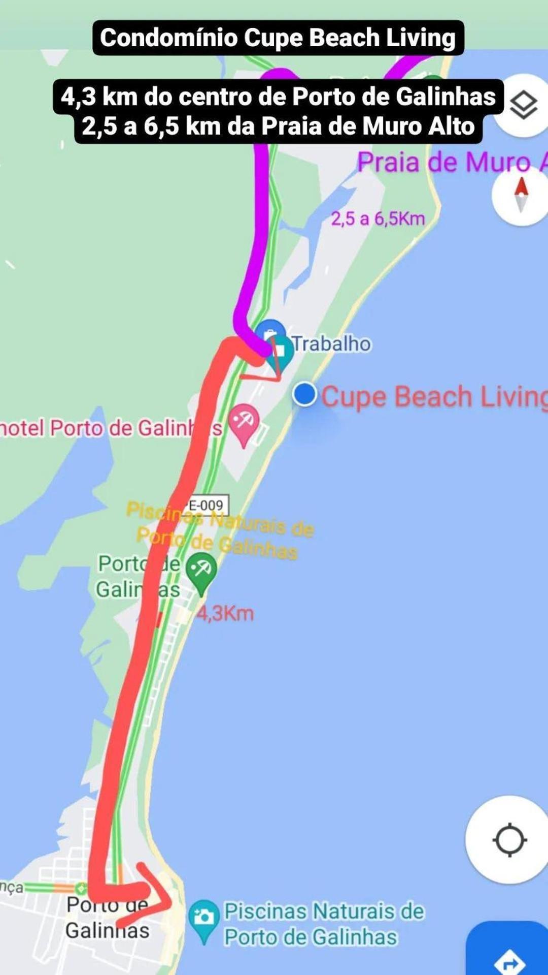 Cupe Beach Living - Ap 002F Térreo Pôrto das Galinhas Esterno foto